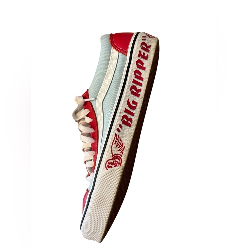 Vans SE Bikes x Style 36 'Big Ripper W Sz 10/M Sz 8.5 Vans Red and Light Blue - Picture 4 of 10